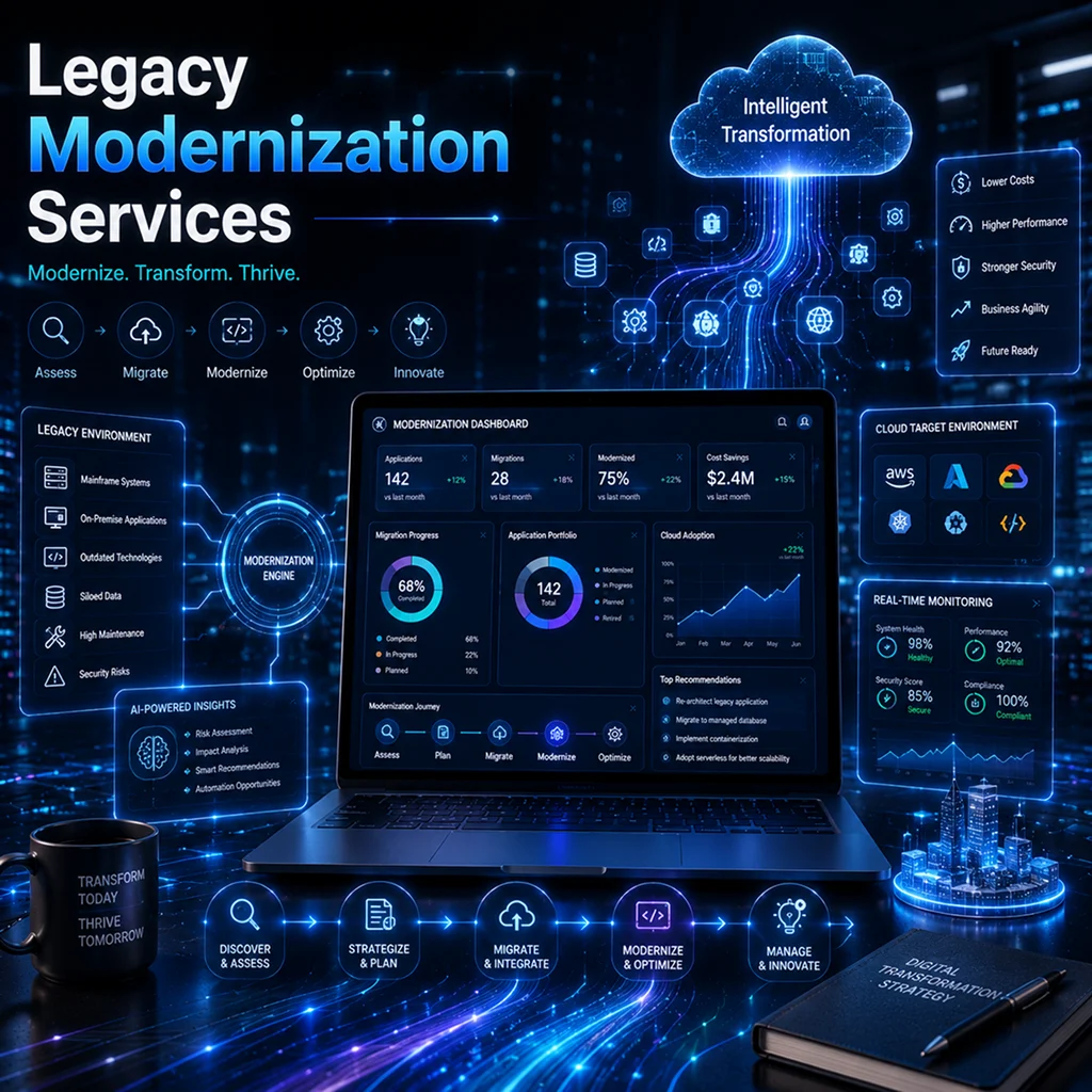 Legacy travel app modernization services